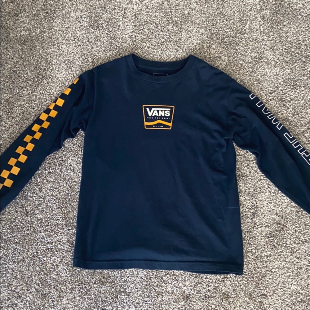long sleeve Vans shirt